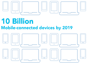 10 Billion Mobile-connected devices by 2019