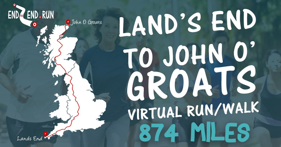 ISN TEAM CHALLENGE –  Land’s End to John O’Groats Virtual Walk